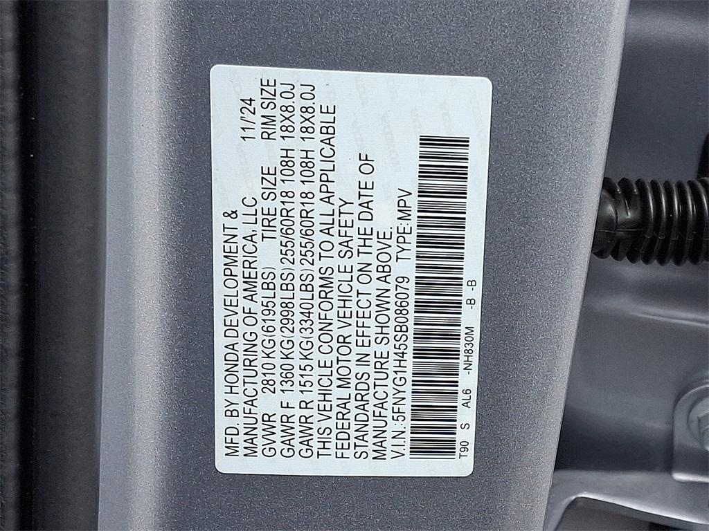 new 2025 Honda Pilot car, priced at $47,725