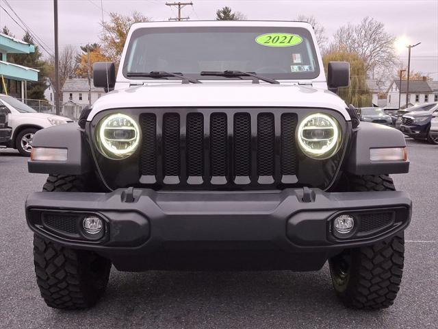 used 2021 Jeep Wrangler car, priced at $33,500