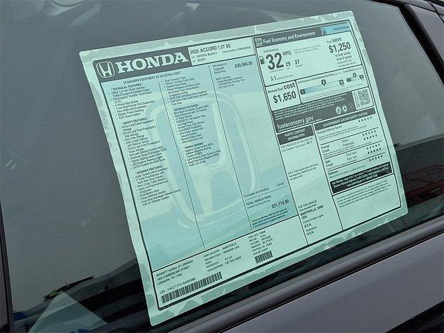 new 2025 Honda Accord car