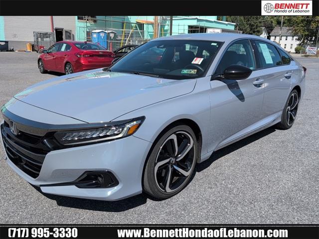 used 2021 Honda Accord car, priced at $25,598