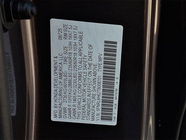 new 2026 Honda Odyssey car, priced at $45,470