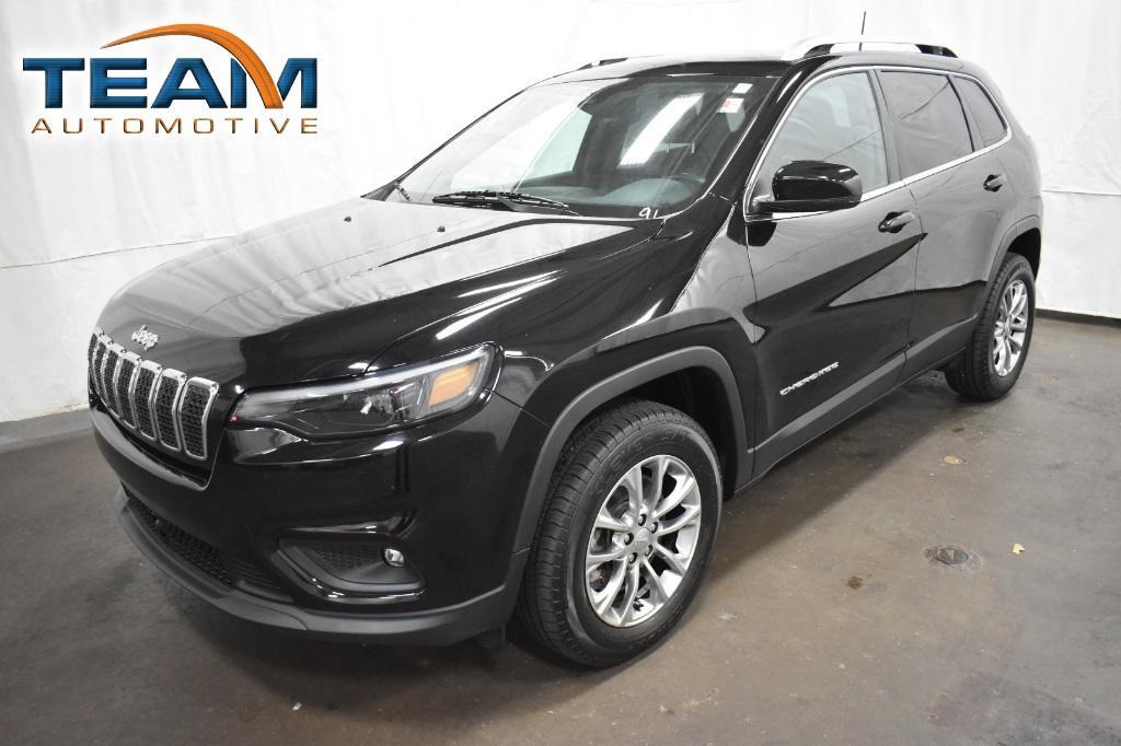 used 2021 Jeep Cherokee car, priced at $17,988