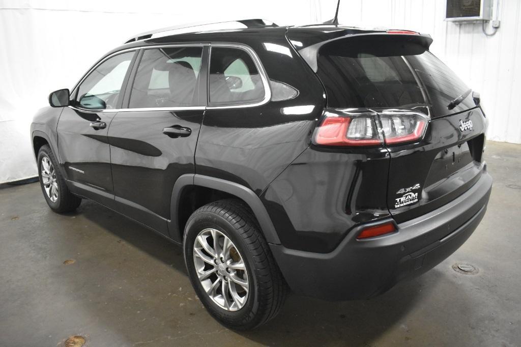 used 2021 Jeep Cherokee car, priced at $18,214