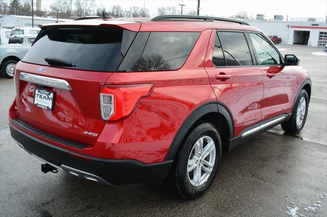 used 2022 Ford Explorer car, priced at $28,497