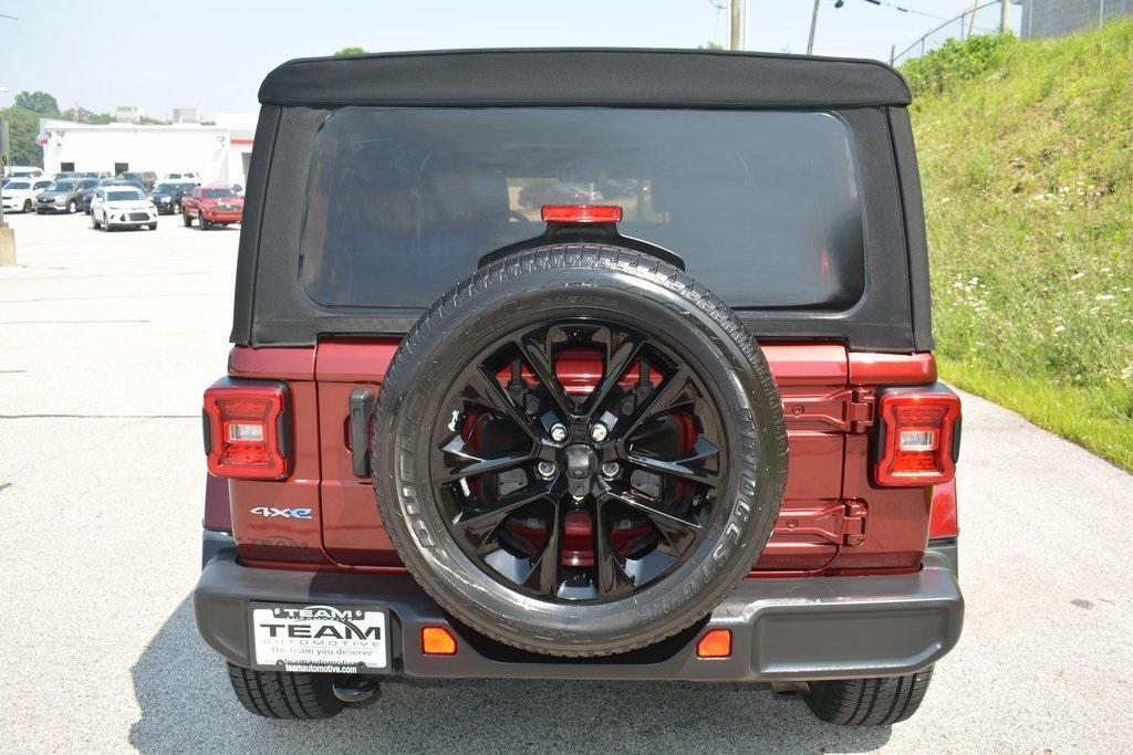 used 2021 Jeep Wrangler Unlimited 4xe car, priced at $33,495