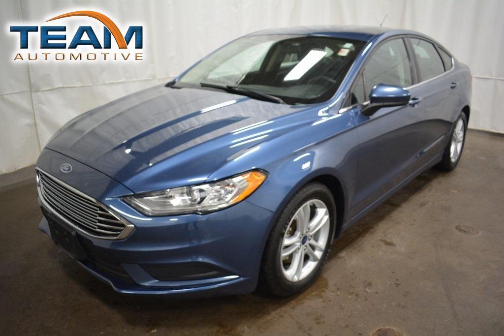 used 2018 Ford Fusion car, priced at $15,410
