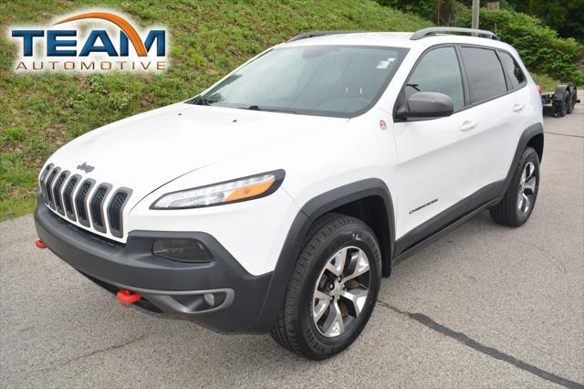 used 2017 Jeep Cherokee car, priced at $15,518