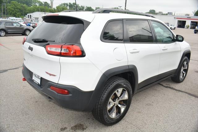 used 2017 Jeep Cherokee car, priced at $15,518