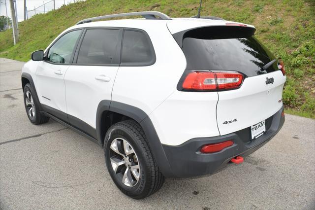 used 2017 Jeep Cherokee car, priced at $15,518