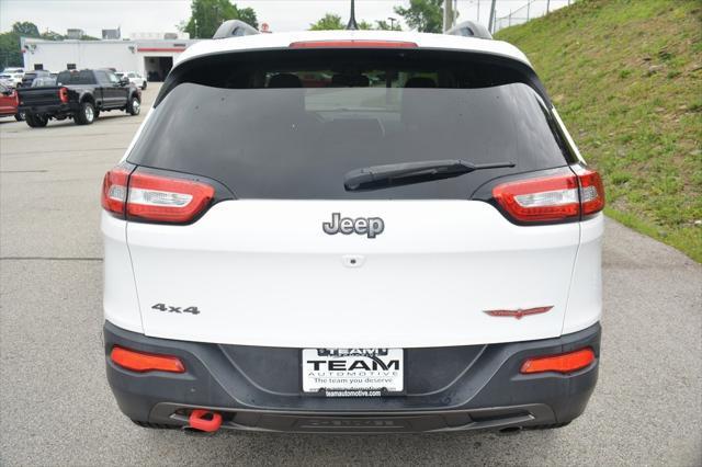 used 2017 Jeep Cherokee car, priced at $15,518