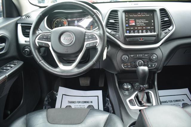used 2017 Jeep Cherokee car, priced at $15,518