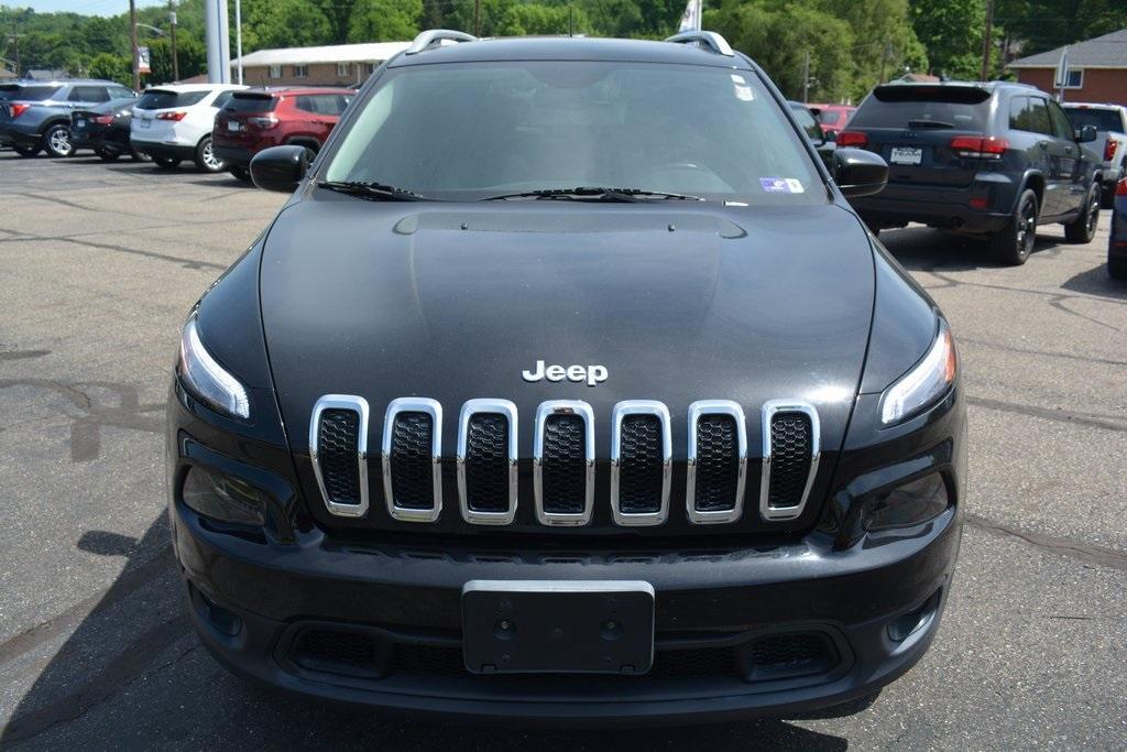 used 2018 Jeep Cherokee car, priced at $18,922
