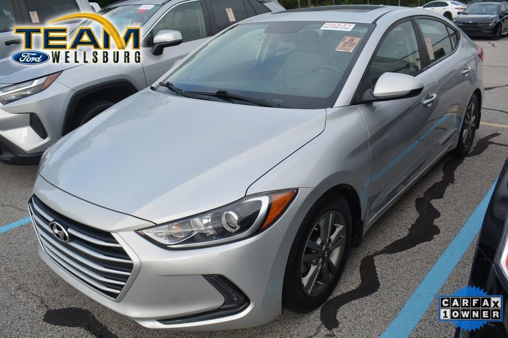 used 2018 Hyundai Elantra car, priced at $14,056