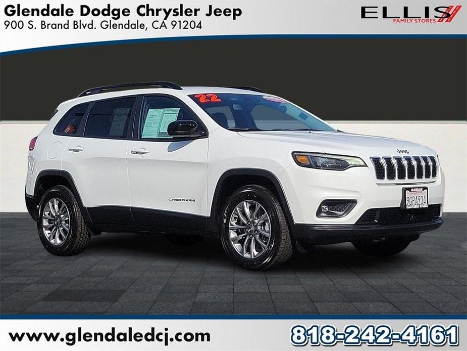 used 2022 Jeep Cherokee car, priced at $24,999