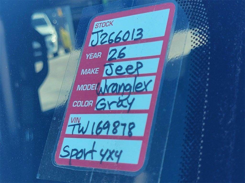 new 2026 Jeep Wrangler car, priced at $47,606