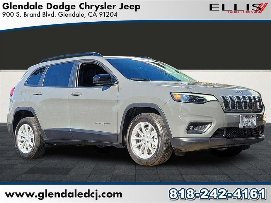 used 2022 Jeep Cherokee car, priced at $24,999