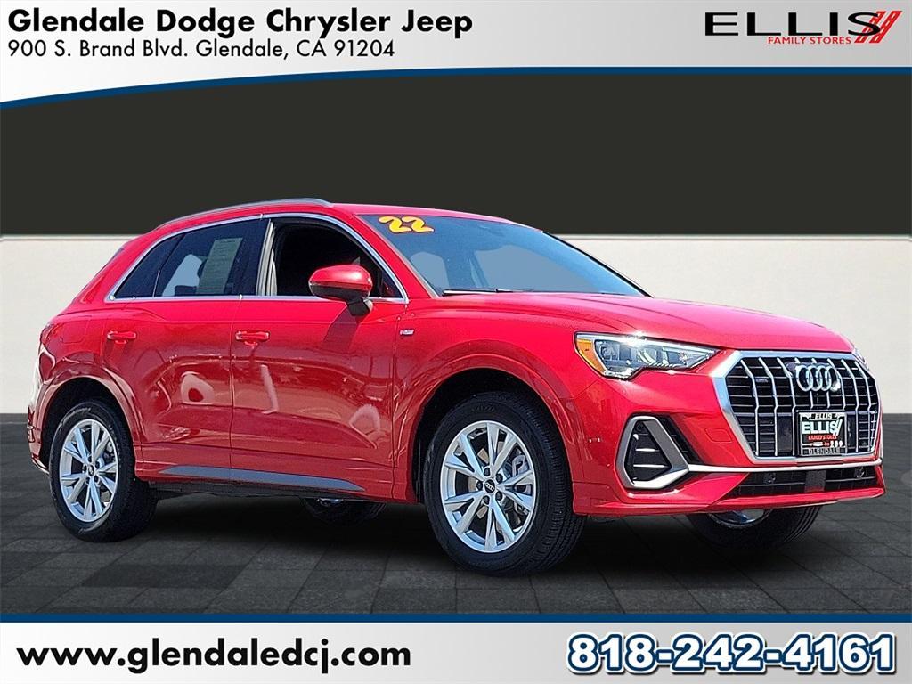 used 2022 Audi Q3 car, priced at $25,900