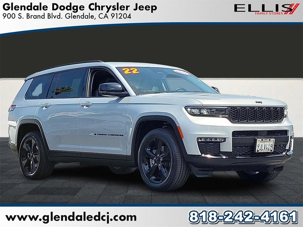 used 2022 Jeep Grand Cherokee L car, priced at $32,999