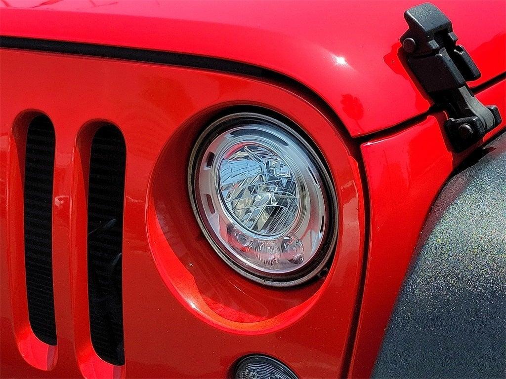 used 2017 Jeep Wrangler Unlimited car, priced at $20,999