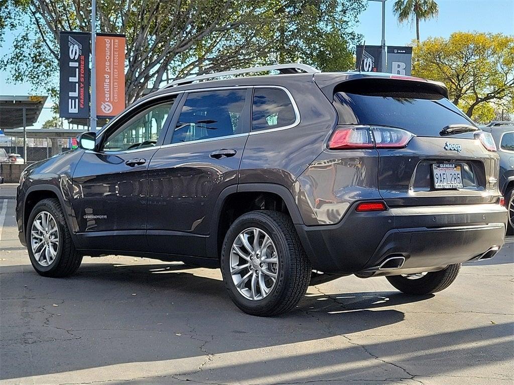 used 2021 Jeep Cherokee car, priced at $20,900