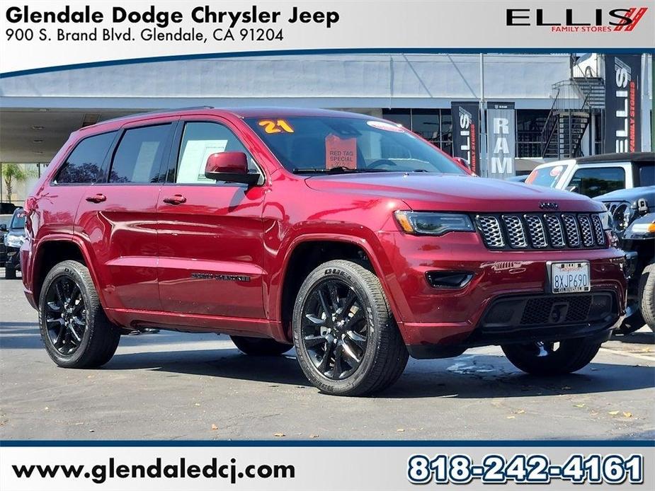 used 2021 Jeep Grand Cherokee car, priced at $30,391