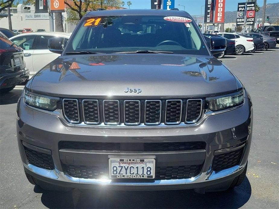 used 2021 Jeep Grand Cherokee L car, priced at $34,994