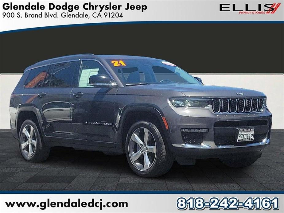 used 2021 Jeep Grand Cherokee L car, priced at $36,991