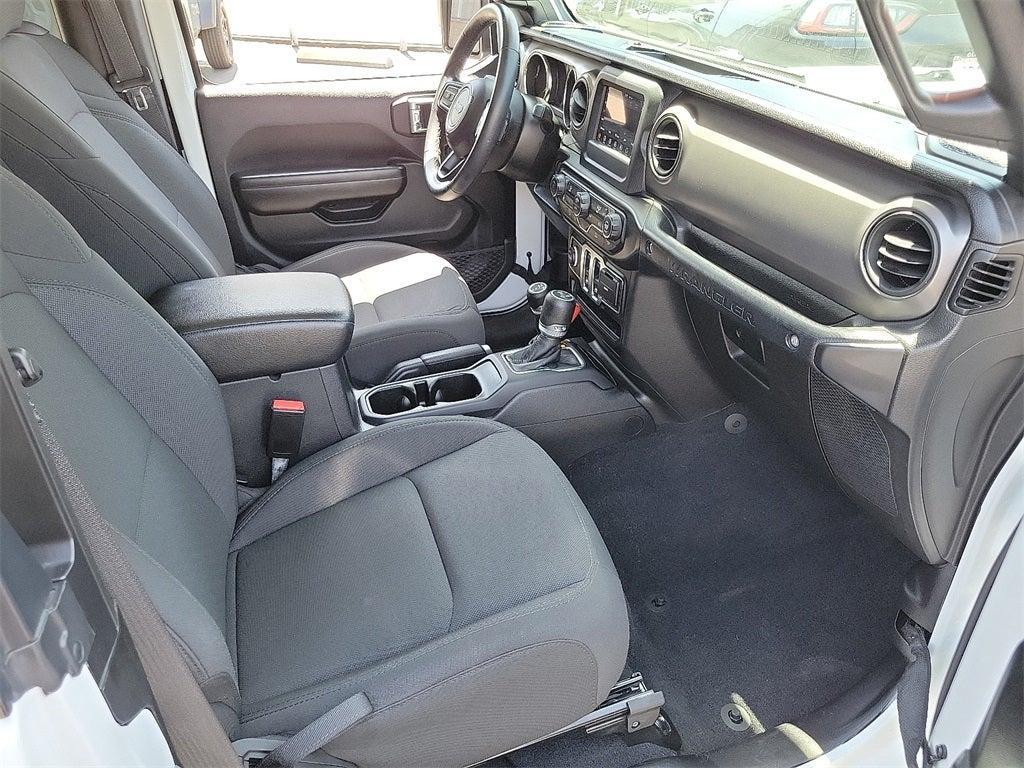 used 2021 Jeep Wrangler car, priced at $27,899
