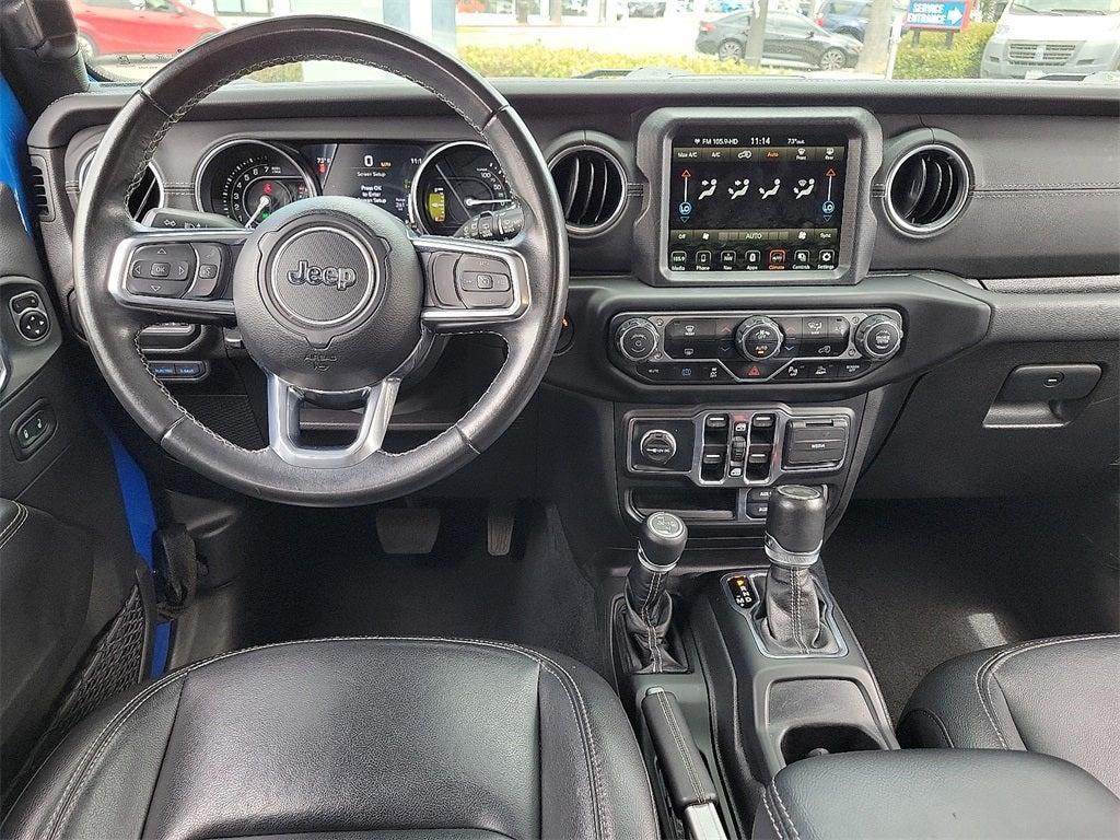 used 2022 Jeep Wrangler Unlimited 4xe car, priced at $32,999