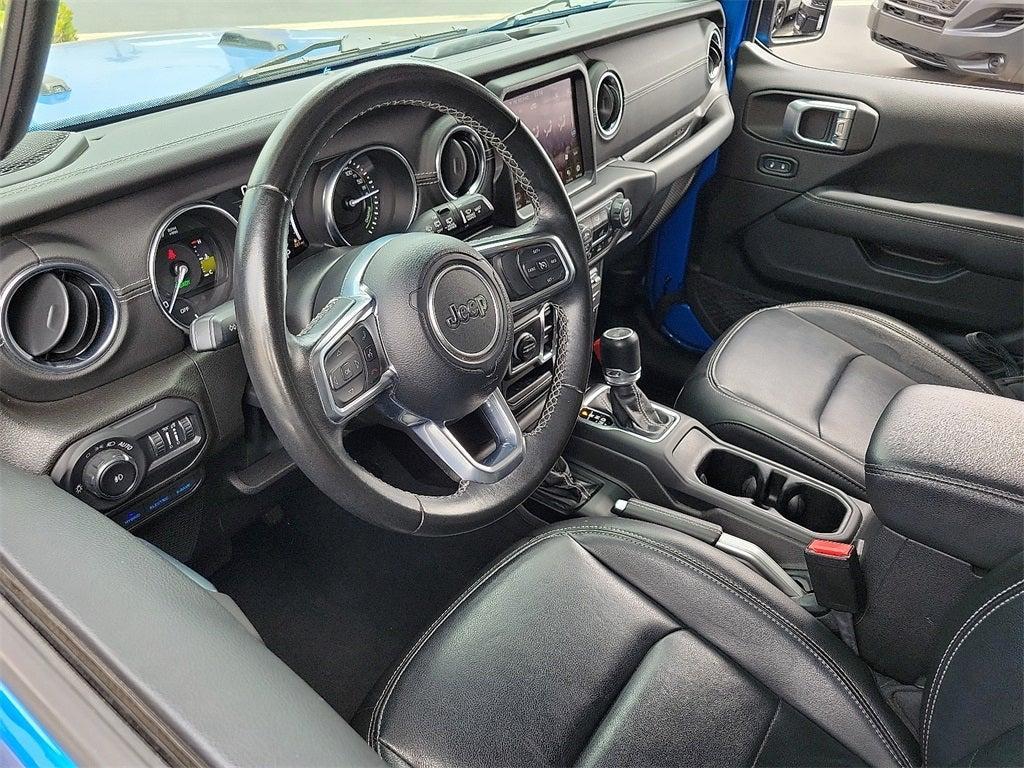 used 2022 Jeep Wrangler Unlimited 4xe car, priced at $32,999