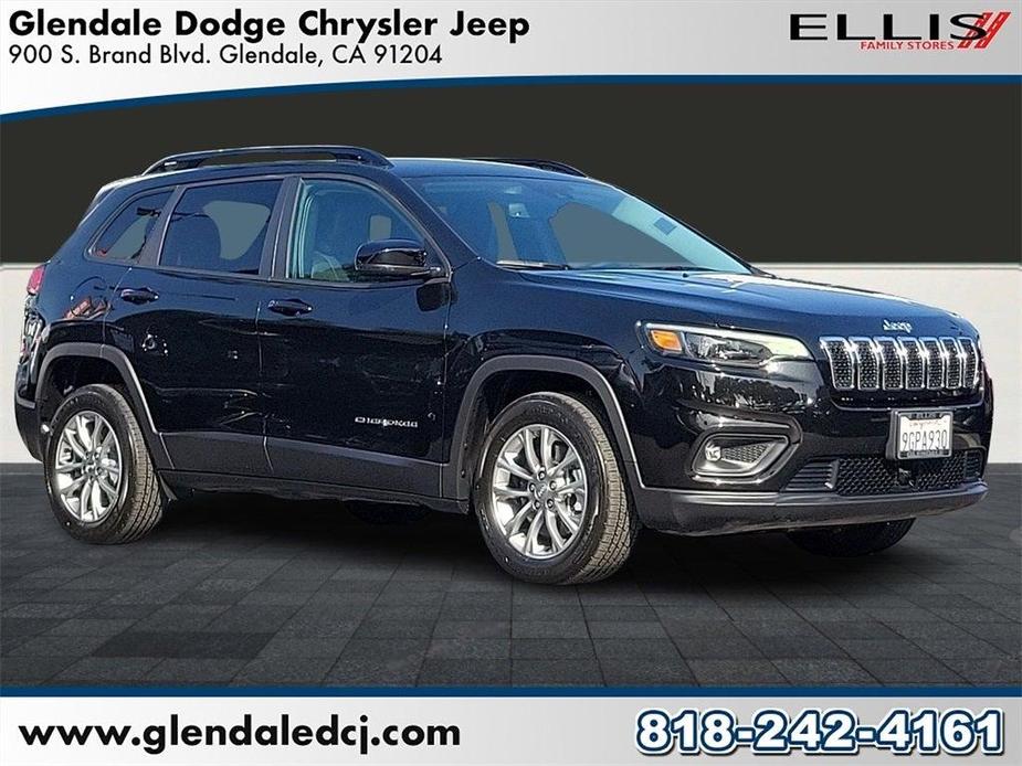 used 2022 Jeep Cherokee car, priced at $21,900