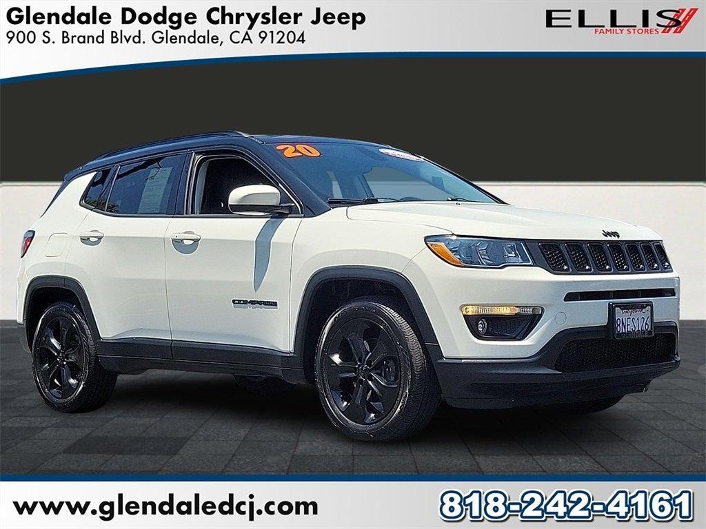 used 2020 Jeep Compass car, priced at $18,599