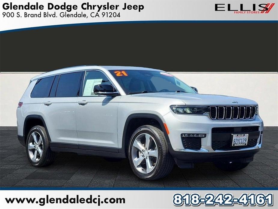 used 2021 Jeep Grand Cherokee L car, priced at $34,994