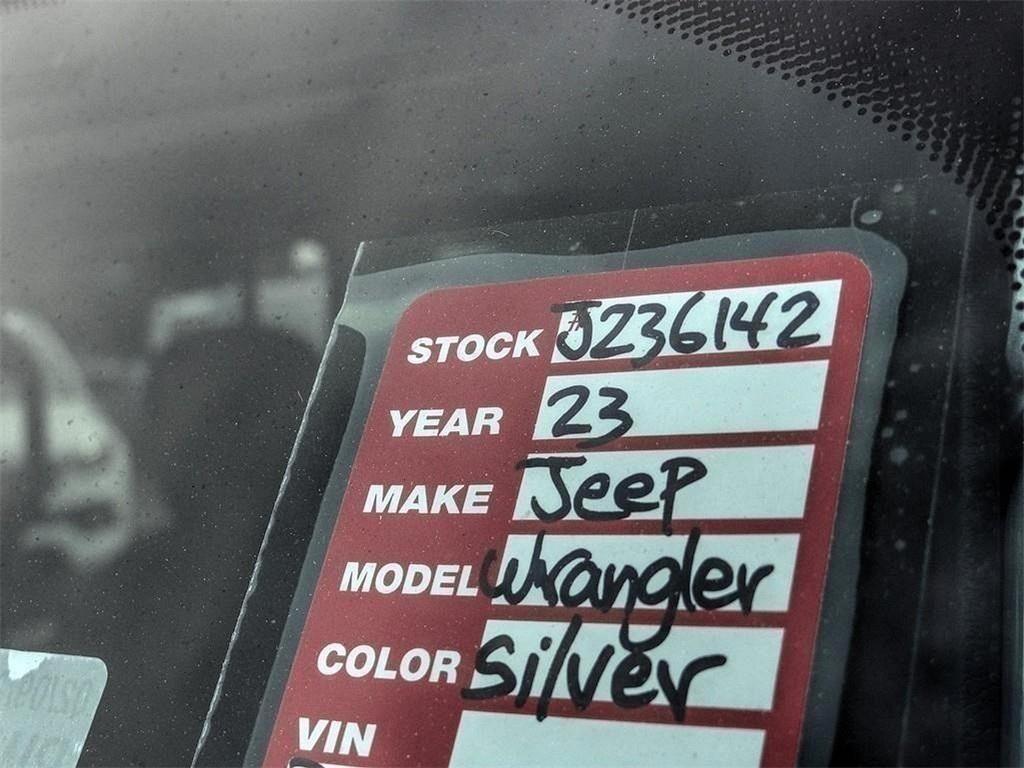 new 2023 Jeep Wrangler car, priced at $46,997