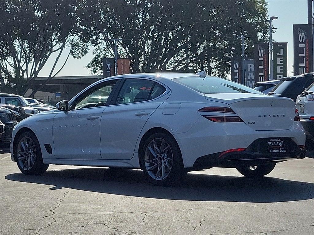 used 2022 Genesis G70 car, priced at $26,999