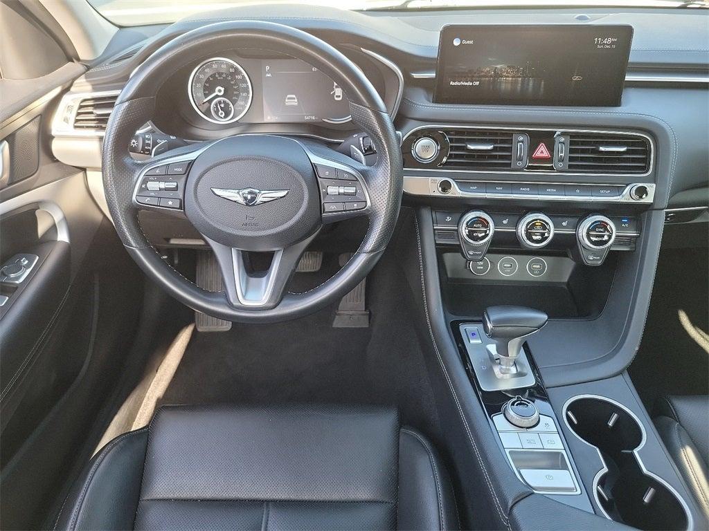 used 2022 Genesis G70 car, priced at $26,999