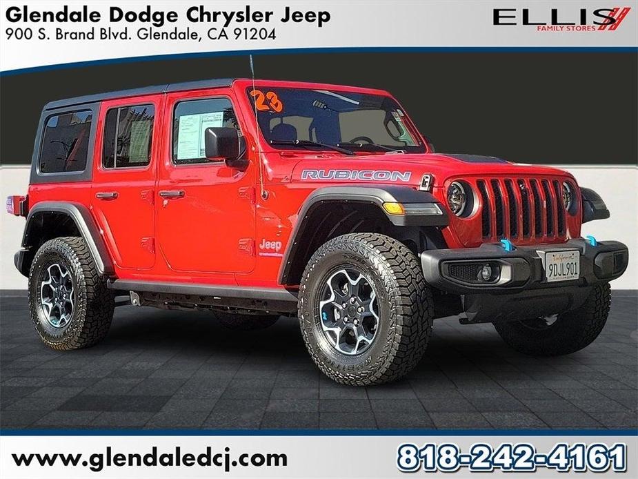 used 2023 Jeep Wrangler 4xe car, priced at $38,399