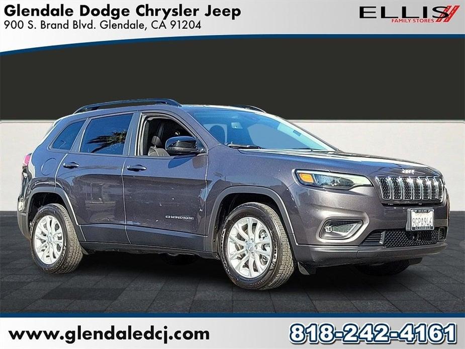 used 2022 Jeep Cherokee car, priced at $24,999