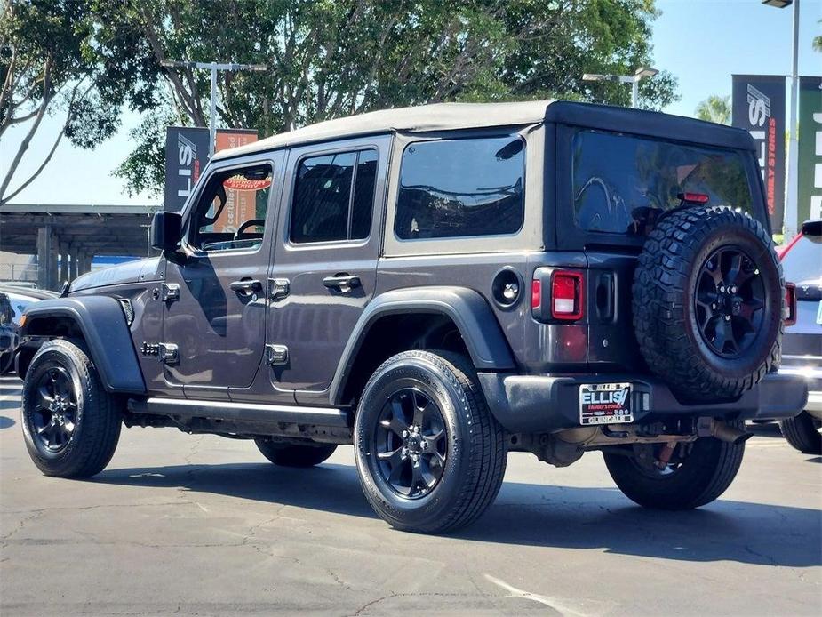 used 2022 Jeep Wrangler Unlimited car, priced at $33,300