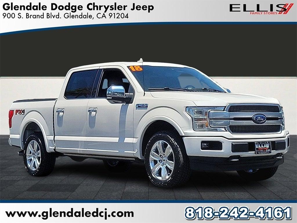 used 2018 Ford F-150 car, priced at $28,900