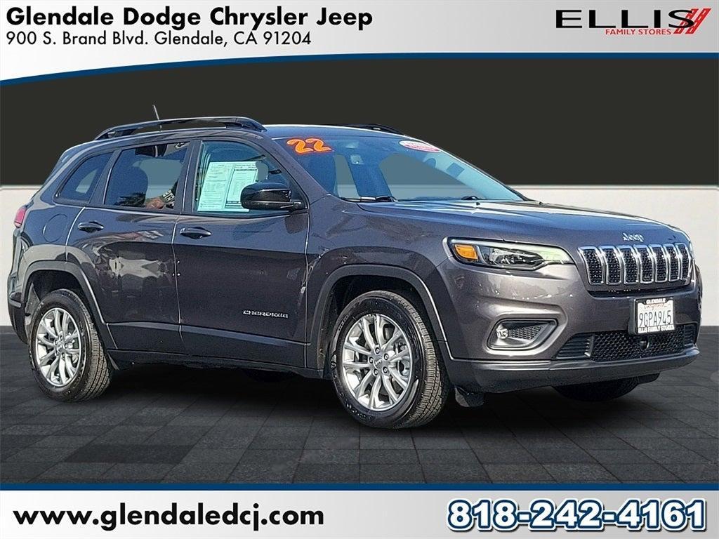 used 2022 Jeep Cherokee car, priced at $21,699