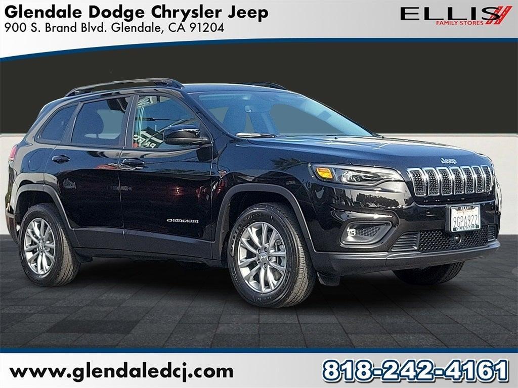 used 2022 Jeep Cherokee car, priced at $23,599