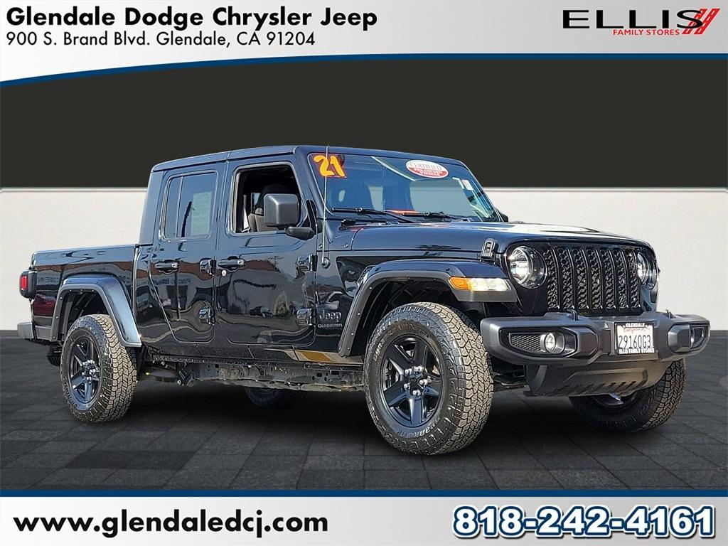 used 2021 Jeep Gladiator car, priced at $31,999