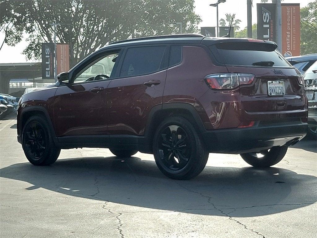 used 2021 Jeep Compass car, priced at $18,999