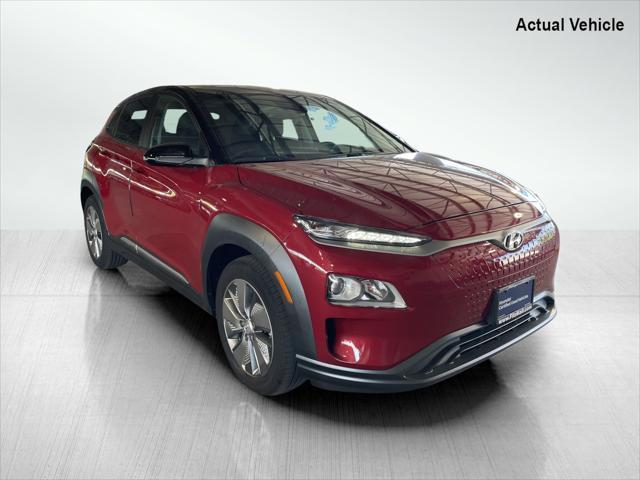 used 2021 Hyundai Kona EV car, priced at $23,488