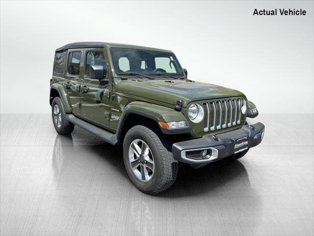 used 2022 Jeep Wrangler Unlimited car, priced at $38,388