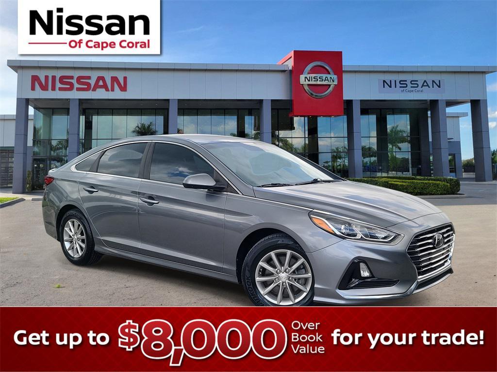 used 2019 Hyundai Sonata car, priced at $13,998