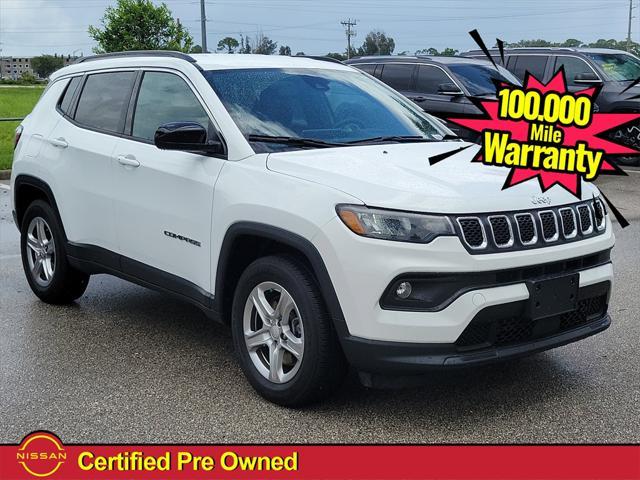 used 2023 Jeep Compass car, priced at $17,809