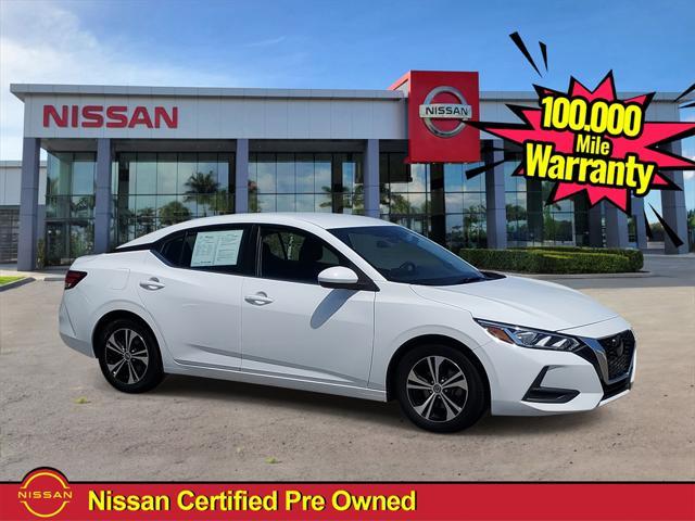 used 2022 Nissan Sentra car, priced at $16,897