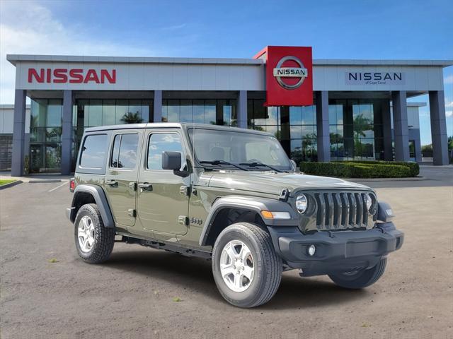 used 2023 Jeep Wrangler car, priced at $30,998